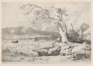 Sussex Sahili, 1784-85., 1784-85. by Thomas Rowlandson