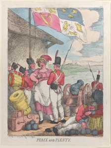 Barış ve Bolluk, 8 Mart 1814., 8 Mart 1814. by Thomas Rowlandson