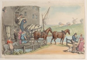 Levha 23, Minyatürde Dünyadan, 1816., 1816. by Thomas Rowlandson