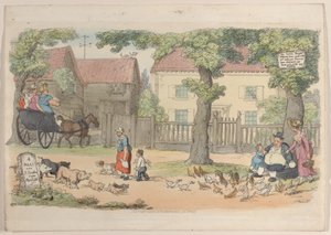 Levha 32, Minyatürde Dünyadan, 1816., 1816. by Thomas Rowlandson