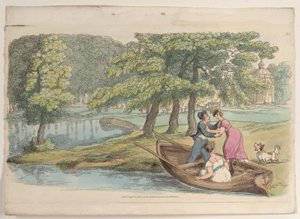 Levha 35, Minyatürde Dünyadan, 1816., 1816. by Thomas Rowlandson