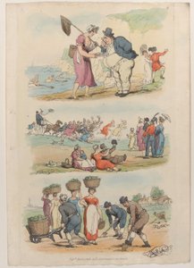 Levha 8, Minyatürde Dünyadan, 1816., 1816. by Thomas Rowlandson