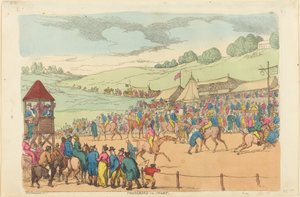 Başlamaya hazırlanıyor by Thomas Rowlandson
