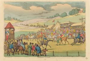 Başlamaya hazırlanıyor by Thomas Rowlandson