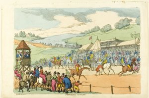 Başlamaya hazırlanıyor by Thomas Rowlandson