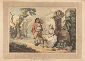 rustik flört by Thomas Rowlandson