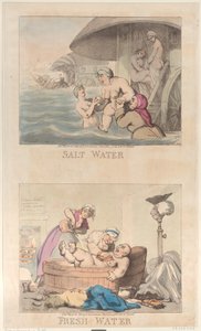 Tuzlu Su ve Tatlı Su, 25 Mart 1800., 25 Mart 1800. by Thomas Rowlandson