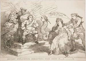 Yeni Plt'yi yönlendiren gizli etki by Thomas Rowlandson
