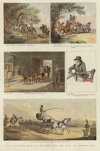 Binicilik illüstrasyonları dizisi by Thomas Rowlandson