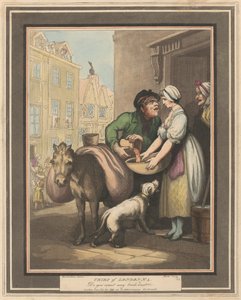 Sekizli set (4): Cries of London by Thomas Rowlandson