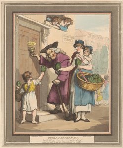 Sekizli set (5): Cries of London by Thomas Rowlandson