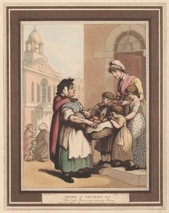 Sekizli set (6): Cries of London by Thomas Rowlandson