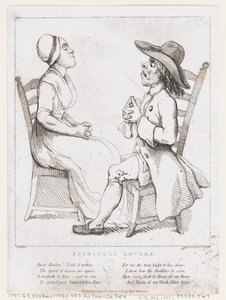 Manevi Aşıklar, 2 Ocak 1797., 2 Ocak 1797. by Thomas Rowlandson