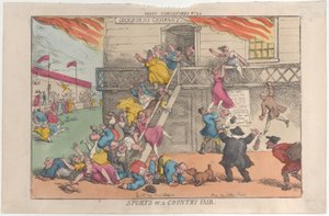 Bir Ülkenin Spor Fuarı, 5 Ekim 1810., 5 Ekim 1810. by Thomas Rowlandson