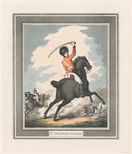 Aziz George Muhafızları, 1798., 1798. by Thomas Rowlandson
