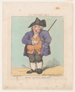 Hisse Senedi Düştü- Heigh-Ho!!, 10 Ağustos 1799., 10 Ağustos 1799. by Thomas Rowlandson