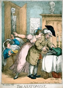 Anatomist, 1811 by Thomas Rowlandson