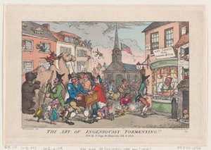 Ustaca Eziyet Etme Sanatı, 8 Şubat 1808., 8 Şubat 1808. by Thomas Rowlandson