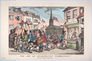 Ustaca Eziyet Etme Sanatı, 8 Şubat 1808., 8 Şubat 1808. by Thomas Rowlandson