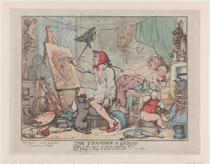 Dahi Odası, 2 Nisan 1812., 2 Nisan 1812. by Thomas Rowlandson