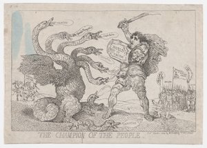 Halkın Şampiyonu, 11 Mart 1784., 11 Mart 1784. by Thomas Rowlandson