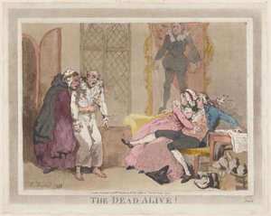 The Dead Alive!, Temmuz 1795., Temmuz 1795. by Thomas Rowlandson