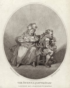Duenna ve Küçük Isaac by Thomas Rowlandson