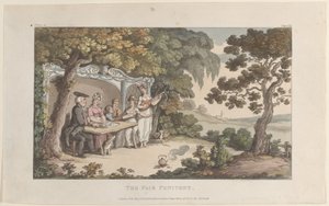 The Fair Penitent, Wakefield Papazından, 1 Mayıs 1817., 1 Mayıs 1817. by Thomas Rowlandson