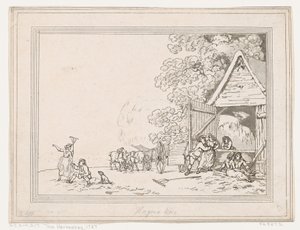 Haymakerlar, 1787., 1787. by Thomas Rowlandson