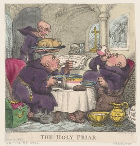 Kutsal Keşiş, 6 Mayıs 1807., 6 Mayıs 1807. by Thomas Rowlandson