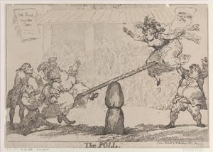 Anket, 12 Nisan 1784., 12 Nisan 1784. by Thomas Rowlandson