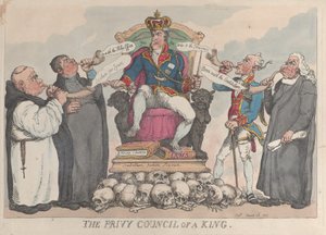 Bir Kralın Özel Konseyi, 28 Mart 1815., 28 Mart 1815. by Thomas Rowlandson