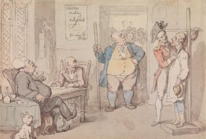 İşe Alım Memuru by Thomas Rowlandson
