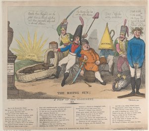 Yükselen Güneş veya Kıtadan Bir Görünüm, 28 Ağustos 1810., 28 Ağustos 1810. by Thomas Rowlandson