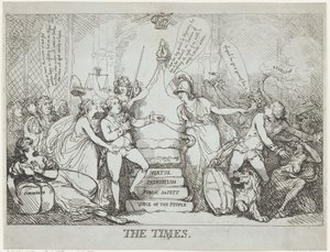 The Times, Aralık 1788., Aralık 1788. by Thomas Rowlandson