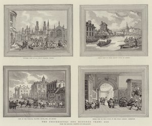 Yüz Yıl Önce Üniversiteler by Thomas Rowlandson