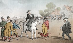 Papaz atını satıyor, Oliver Goldsmith