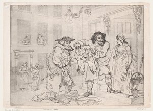 Trafik, 1791., 1791. by Thomas Rowlandson