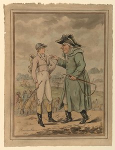 Sahanın Püf Noktaları veya Bir Yarışı Nasıl Kaybedeceğinizi Çözmek by Thomas Rowlandson