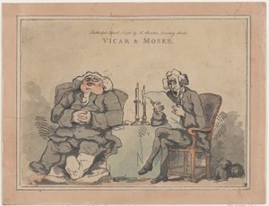 Papaz ve Musa, 1 Nisan 1786., 1 Nisan 1786. by Thomas Rowlandson