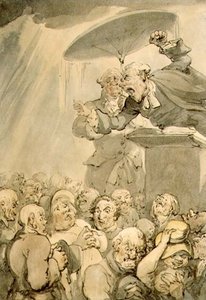 William Field (1768-1851) Vaaz Etme by Thomas Rowlandson