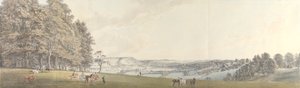 Norbury Park, Surrey'den Boxhill'in Görünümü by Thomas Sandby