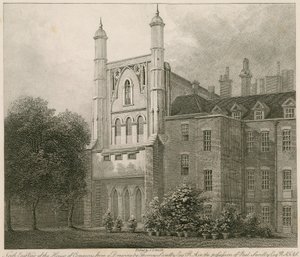 Thomas Sandby RA tarafından bir çizimden Avam Kamarası