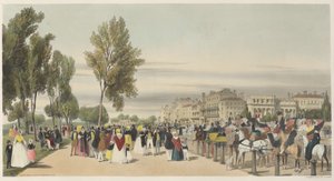 Olduğu Gibi Londra: Hyde Park, Grosvenor Kapısı yakınında by Thomas Shotter Boys