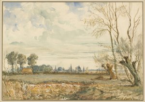 Uzak Oxford Manzaralı Çayırlar by Thomas Shotter Boys
