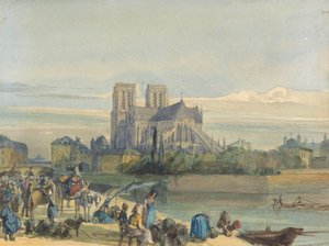 Notre-Dame, Paris by Thomas Shotter Boys