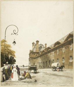 Flora Pavyonu, Tuileries by Thomas Shotter Boys