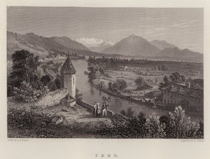 Thun (renkli taş) by Thomas Sidney (after) Cooper