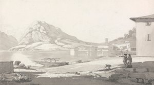 Kasaba ve Lugano Gölü