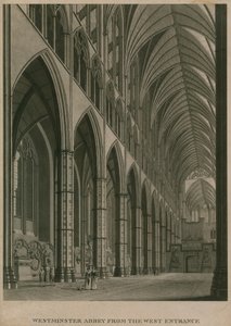 Westminster Abbey, Londra, batı girişinden
